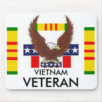 zazv-VIET-VET/EAGLE mousepads by militaryproducts zazv-VIET-VET/EAGLE mousepads