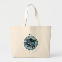 Zazzle 2012 Dragon Tote Bags