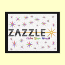 Zazzle Color Your World postcards by dndartstudio Zazzle Color Your World postcards