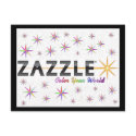 Zazzle Color Your World postcards