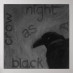 zazzle crow posters