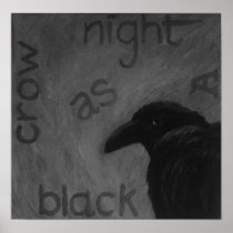 zazzle crow posters