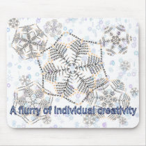 Zazzle Flakes mousepads by willlapuerta Zazzle Flakes mousepads
