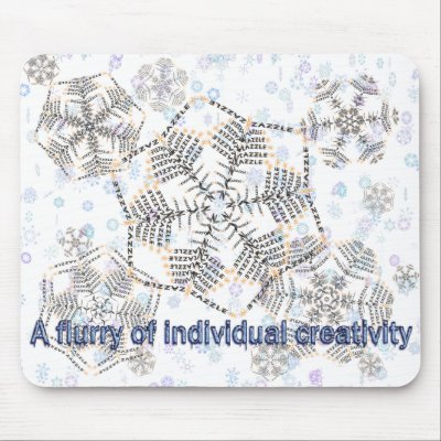 Zazzle Flakes Mouse Mats by willlapuerta