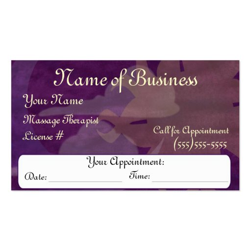 zazzle-front2222, Name, of, Business Business Card (back side)