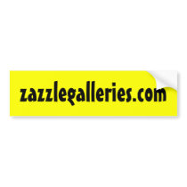 Zazzle Galleries Bumper Sticker bumper stickers by ZazzleGalleries Zazzle Galleries Bumper Sticker bumper stickers