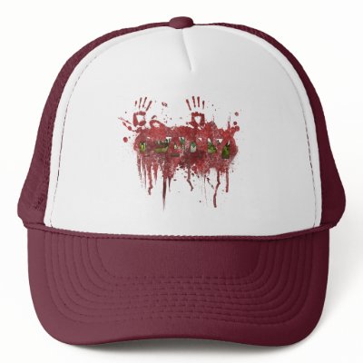 zazzle_hat_deadly_zombie_hoard by BlackEel