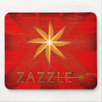Zazzle Logo 2D Remix mousepads