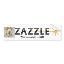 Zazzle Logo Bumpersticker