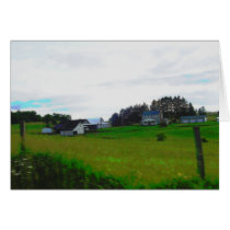 Zazzle painted farm cards by MarshellR Zazzle painted farm cards