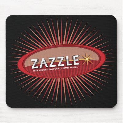 Zazzle 'Pimped Logo' Mouse Mats by iceknyght