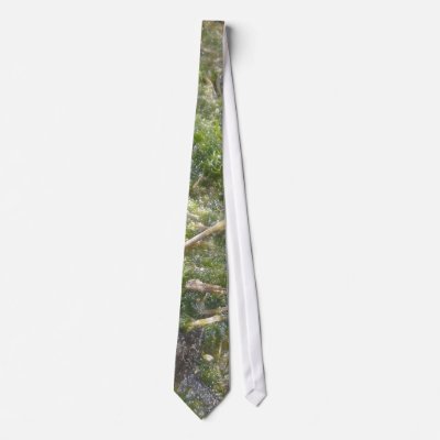 Zazzle Pond Slime Men's Necktie by FluffysCompleatBouti