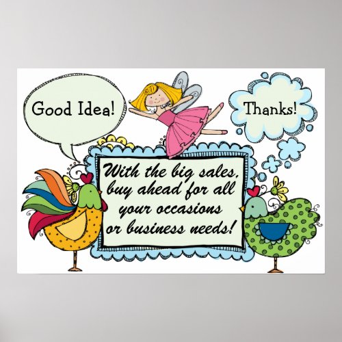 zazzle poster for store print