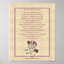 zazzle Serenety Prayer Posters