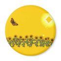 Zazzle sunflower magnet by Starartist17 Zazzle sunflower magnet