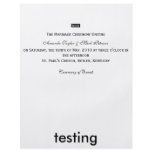 Zazzle, The Marriage Ceremony Unitingon Saturda... Flyers