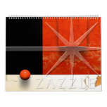 ZAZZLE THEM WALL CALENDAR