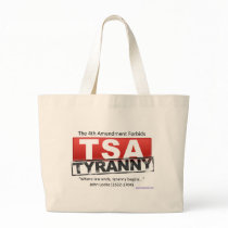 Zazzle TSA Tyranny Image Canvas Bag