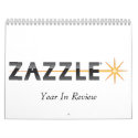 Zazzle, Year In Review calendars