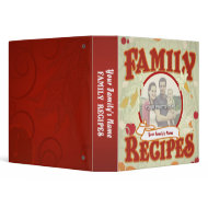 zazzleaveryrecipecontest2010 Family Recipes Custom binder