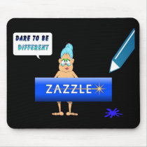 Zazzled Up Gladys mousepads