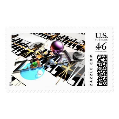 zazzlelogocontest2007 stamp by REDINARD