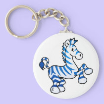 Zazzling Zebra keychains