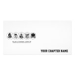 ZBT Circles Custom Photo Card