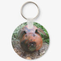 ZD- Cute Pig Keychain