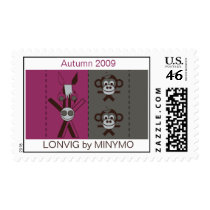 Zebastian and Bernhard - LONVIG by MINYMO postage