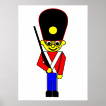 Zebastian as a Royal Danish Guardsman posters