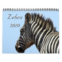 zebra 2010 calendar