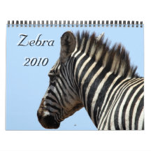 zebra 2010 calendar