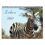 zebra 2011 calendar
