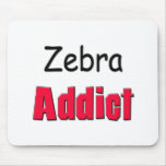 Zebra Addict Mousepad