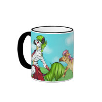 Zebra and Giraffe Mug