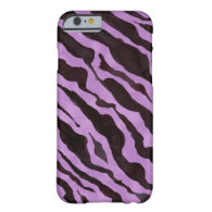 Zebra Animal Skin Pattern Mod Modern Chic Barely There iPhone 6 Case
