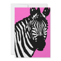 zebra announcements / invitations