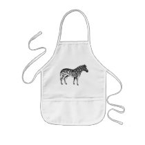 Zebra Apron by stellerangel Zebra Apron