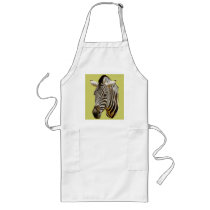Zebra Apron by kphotos Zebra Apron