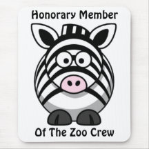 Zebra Art Mouse Pads