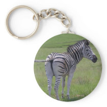 Zebra Attitude  Keychain