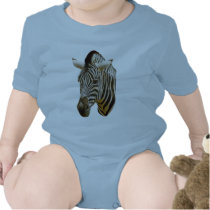 Zebra Baby Onesie t-shirts