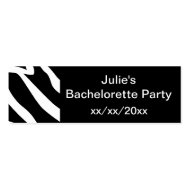 Zebra Bachelorette Party zazzle_profilecard