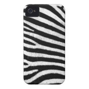 Zebra Barely There%u2122 iPhone 4 Case