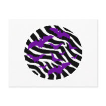 Zebra Bats postcards by goldnsun Zebra Bats postcards