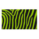 zebra black stripes business cards