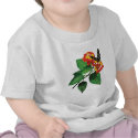 Zebra Butterfly on Lantana Kids t-shirts by SusanSavad Zebra Butterfly on Lantana Kids t-shirts