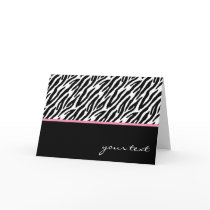 Zebra Greeting Card
