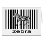 Zebra Card